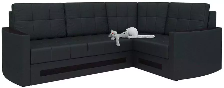 Угловой диван Белла дизайн 6 экокожа