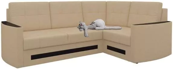 Угловой диван Белла дизайн 1 экокожа