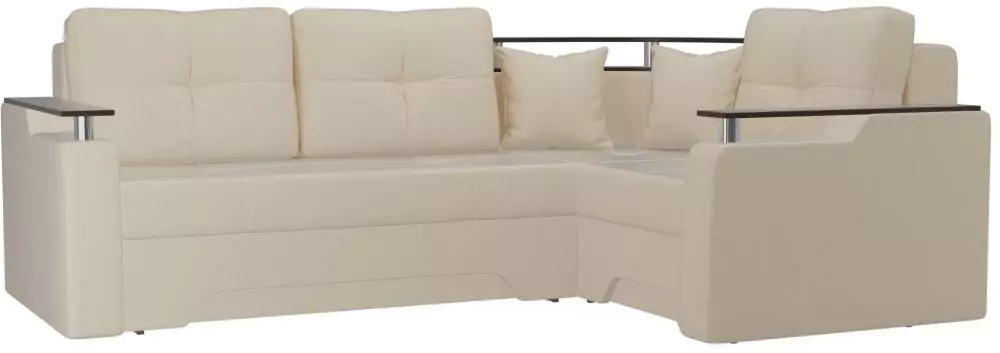 Угловой диван Комфорт дизайн 3 экокожа (Клайв)