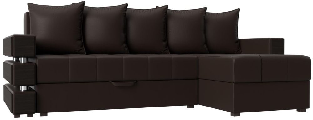 Угловой диван Венеция дизайн 6 экокожа