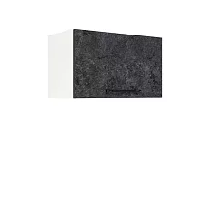 Шкаф верхний горизонтальный ШВГ 600 Нувель (бетон черный) 