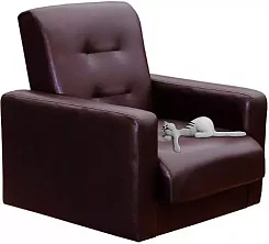 Кресло Аккорд экокожа коричневая арт211 Без механизма 