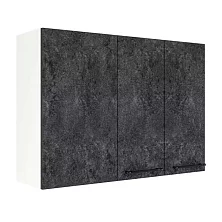 Шкаф верхний угловой ШВУП 1000 Нувель (бетон черный) 