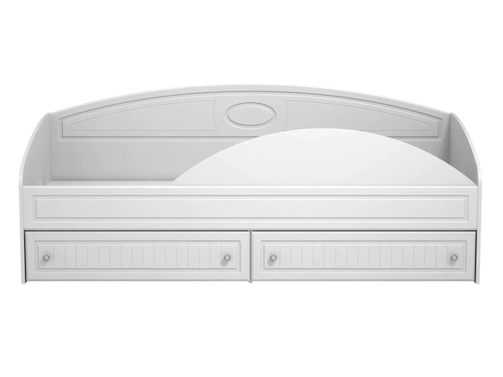 ф54а/СМ Кровать с ящиками и бортом Монако МН-11+МН-11А