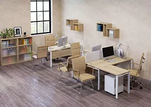 Набор корпусной мебели в офис 3 Metal System Style