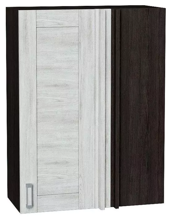 Шкаф верхний прямой угловой Лофт 920 Nordic Oak/Венге