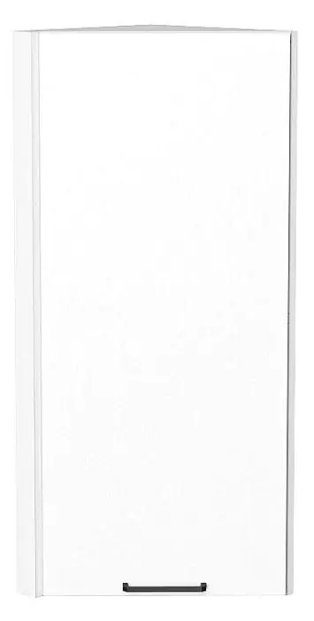 Шкаф верхний торцевой Флэт 920 White In 2S/Белый