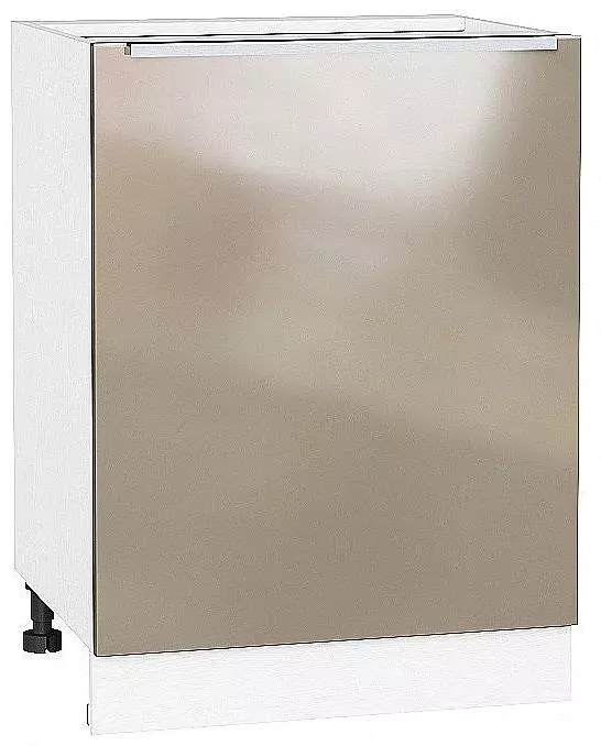 Шкаф нижний с 1-ой дверцей Фьюжн 600 Gallant/Белый
