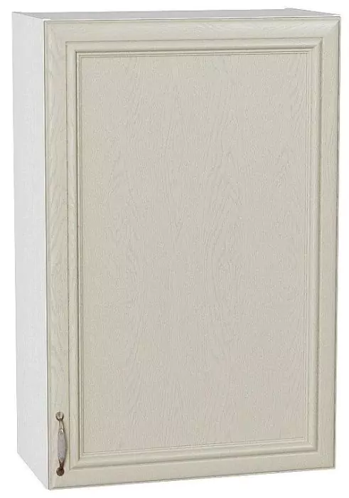 Шкаф верхний с 1-ой дверцей Шале 920х600 Ivory/Белый