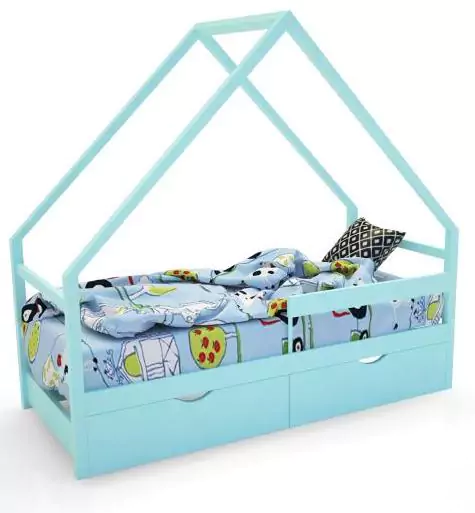 Кровать-домик Skandi дизайн 3