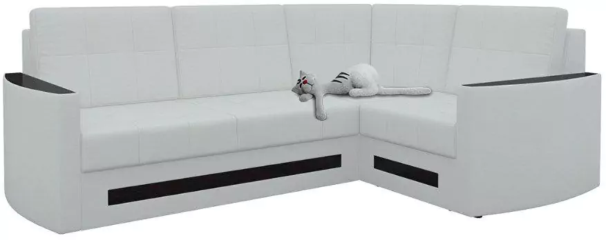 Угловой диван Белла дизайн 4 экокожа