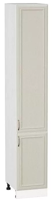 Шкаф пенал с 2-мя дверцами Шале 400Н (для верхних шкафов высотой 920) Ivory/Белый