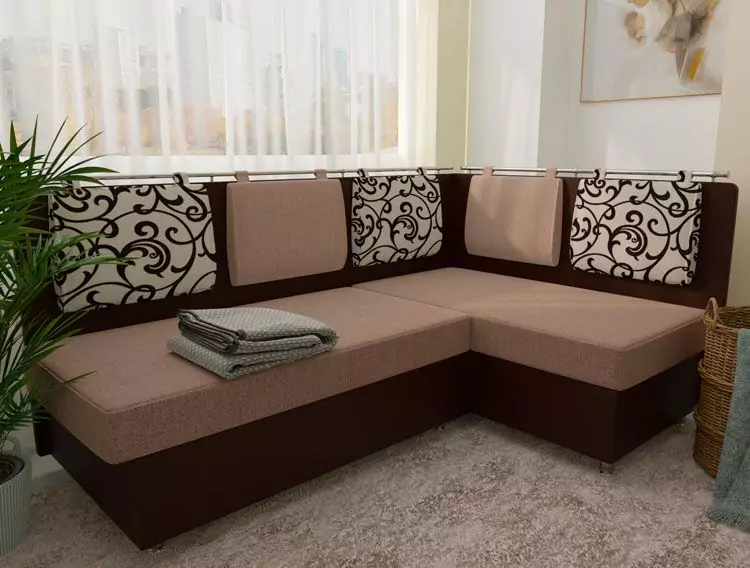кухонные диванчики прямые в интерьере фото