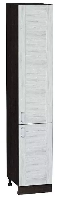 Шкаф пенал с 2-мя дверцами Лофт 400 (для верхних шкафов высотой 720) Nordic Oak/Венге
