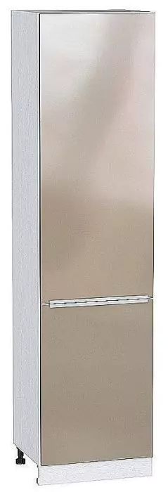 Шкаф пенал с 2-мя дверцами Фьюжн 600Н (для верхних шкафов высотой 920) Gallant/Белый