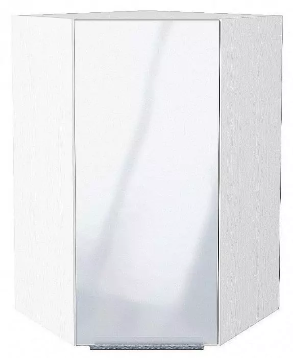 Шкаф верхний угловой Фьюжн 920 Angel/Белый