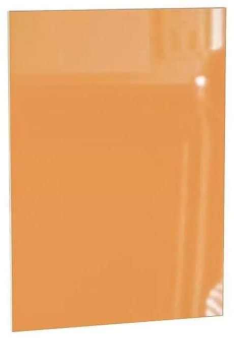 Торцевой фасад Валерия-М для нижнего шкафа Ф-94 Оранжевый глянец