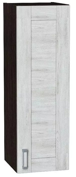 Шкаф верхний с 1-ой дверцей Лофт 920х300 Nordic Oak/Венге