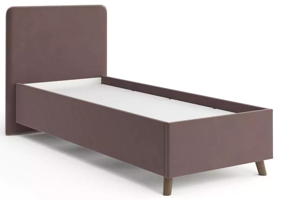 Интерьерная кровать Ванесса 80 с мягкой спинкой дизайн 1