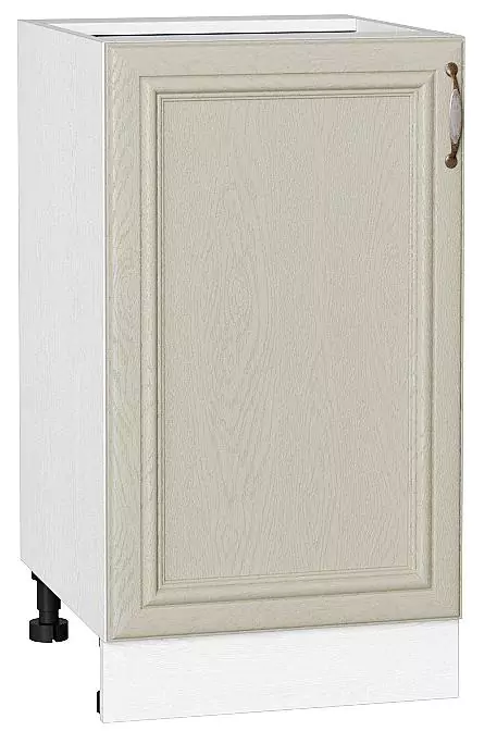 Шкаф нижний с 1-ой дверцей Шале 450 Ivory/Белый
