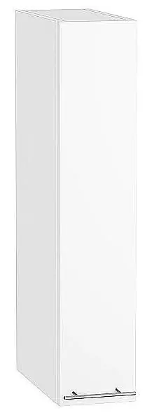 Шкаф верхний бутылочница Валерия-М 200 Белый глянец/Белый