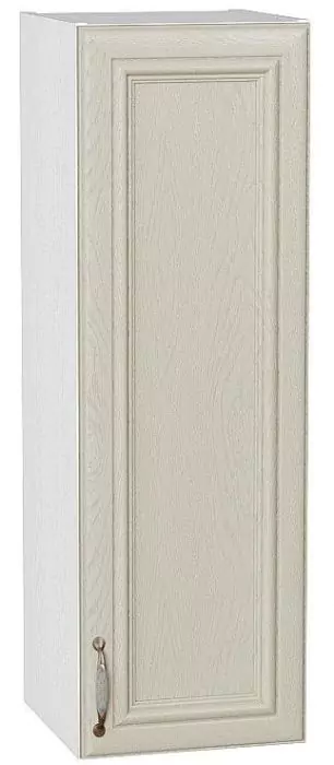 Шкаф верхний с 1-ой дверцей Шале 920х300 Ivory/Белый