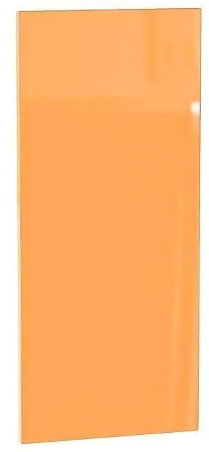 Торцевой фасад Валерия-М для верхнего шкафа Ф-93 Оранжевый глянец