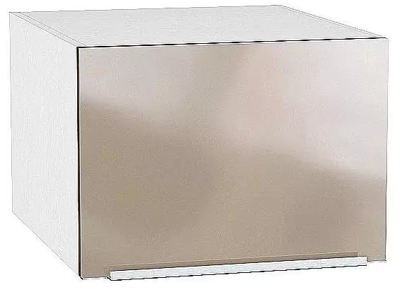 Шкаф верхний горизонтальный с увеличенной глубиной Фьюжн 500 Gallant/Белый