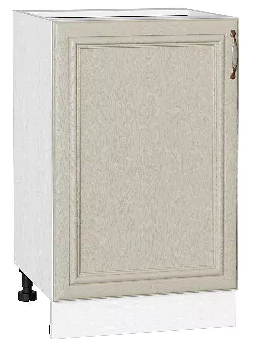 Шкаф нижний с 1-ой дверцей Шале 500 Ivory/Белый