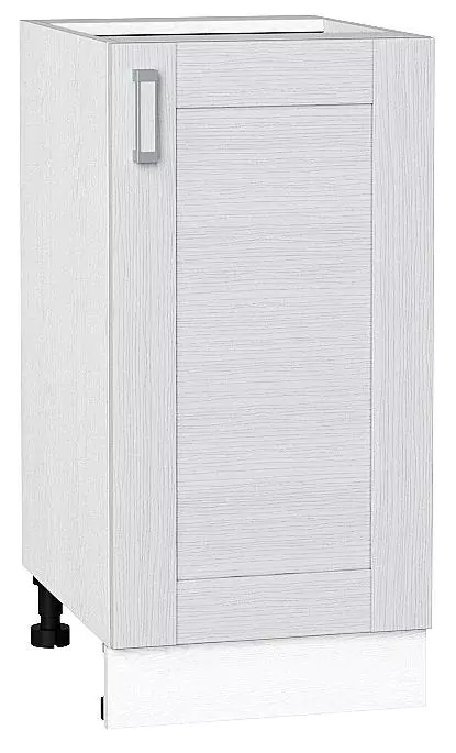 Шкаф нижний с 1-ой дверцей Лофт 400 Snow Veralinga/Белый