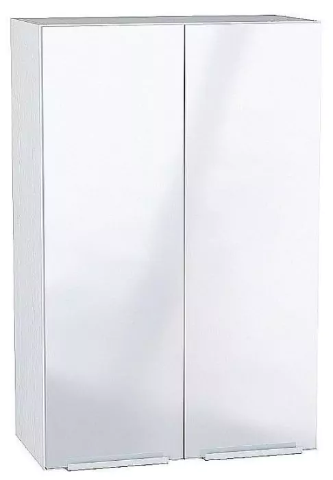 Шкаф верхний с 2-мя дверцами Фьюжн 920х600 Angel/Белый