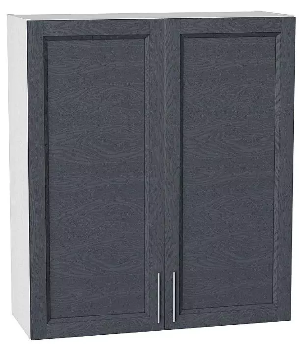 Шкаф верхний с 2-мя дверцами Сканди 920х800 Graphite Softwood/Белый