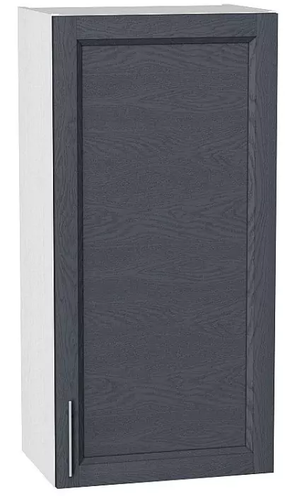Шкаф верхний с 1-ой дверцей Сканди 920х450 Graphite Softwood/Белый