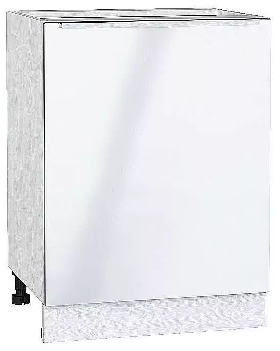 Шкаф нижний с 1-ой дверцей Фьюжн 600 Angel/Белый