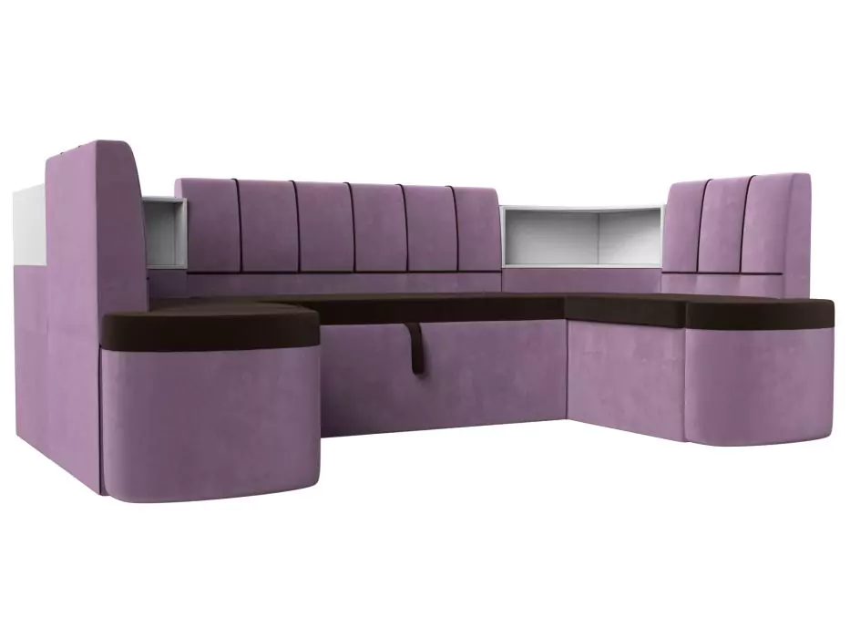 Кухонный диван П-образный Тефида Дизайн 18