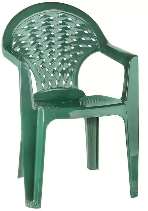 Кресло пластиковое Барселона темно-зеленое
