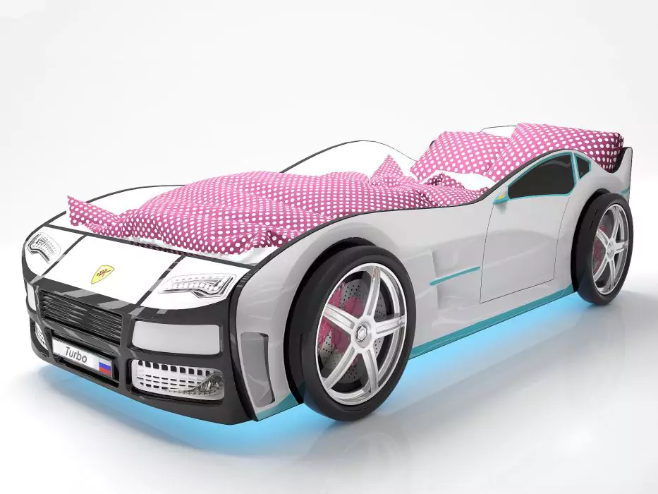 Кровать-машина Турбо с подъемным механизмом дизайн 1