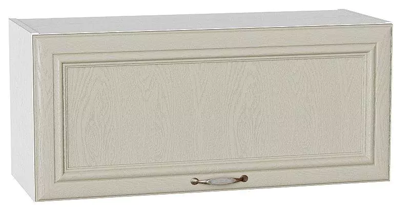 Шкаф верхний горизонтальный Шале 800 Ivory/Белый