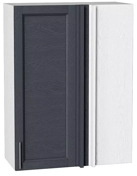 Шкаф верхний прямой угловой Сканди 920 Graphite Softwood/Белый