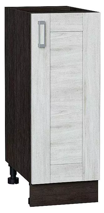 Шкаф нижний с 1-ой дверцей Лофт 300 Nordic Oak/Венге