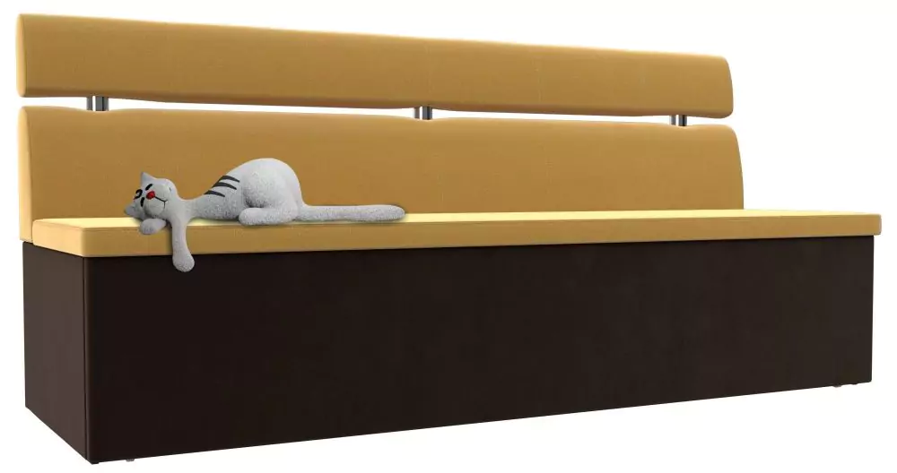 Кухонный прямой диван Классик дизайн 2