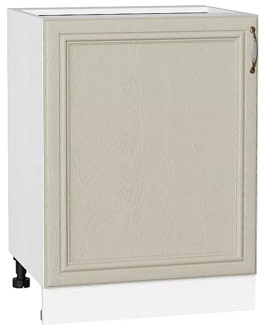 Шкаф нижний с 1-ой дверцей Шале 600 Ivory/Белый
