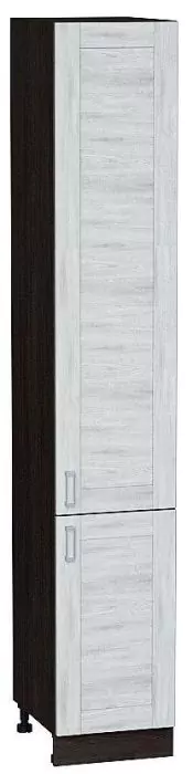 Шкаф пенал с 2-мя дверцами Лофт 400Н (для верхних шкафов высотой 920) Nordic Oak/Венге