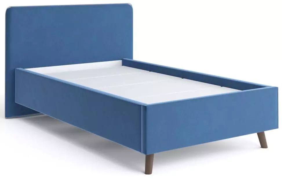 Интерьерная кровать Ванесса 120 с мягкой спинкой дизайн 3