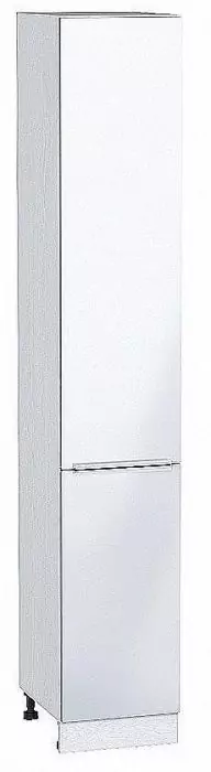 Шкаф пенал с 2-мя дверцами Фьюжн 400Н (для верхних шкафов высотой 920) Angel/Белый