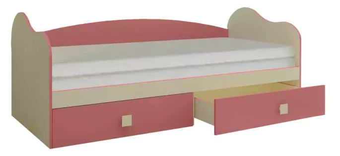Кровать Радуга Пенза односпальная дизайн 2