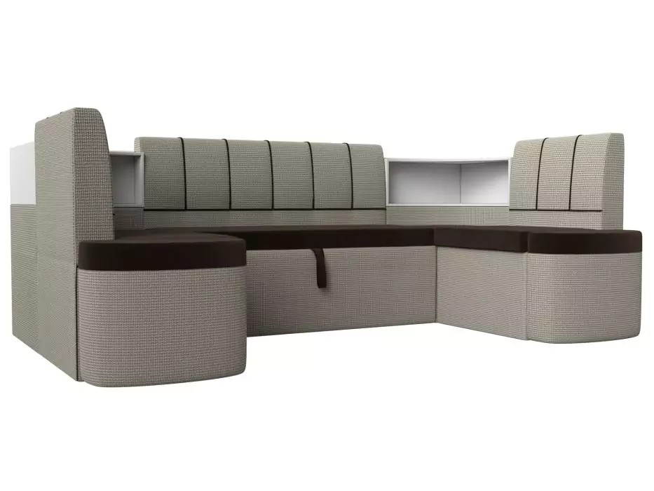 Кухонный диван П-образный Тефида Дизайн 7