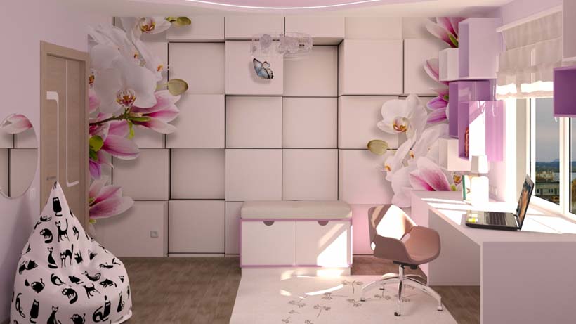 Дизайн комнаты для девушки: стильные и современные решения
