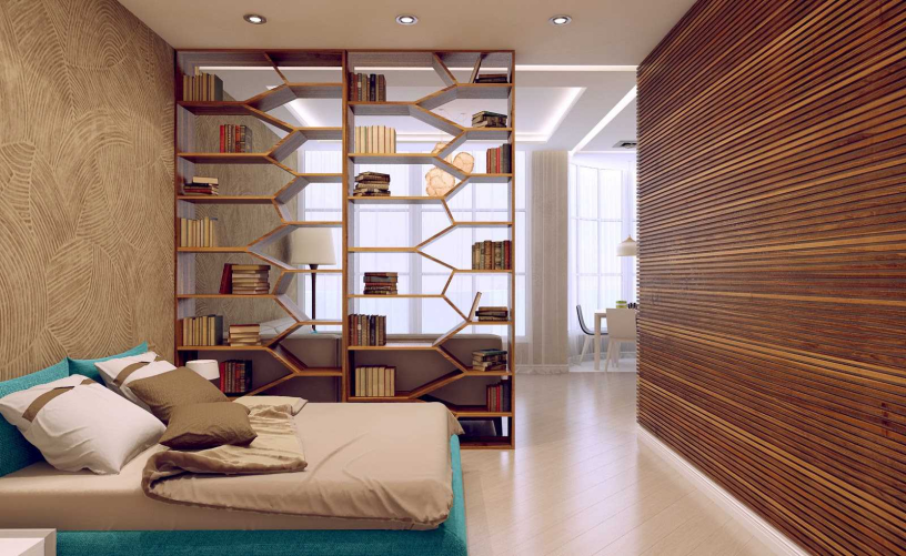 Дизайн спальни 18 м² 