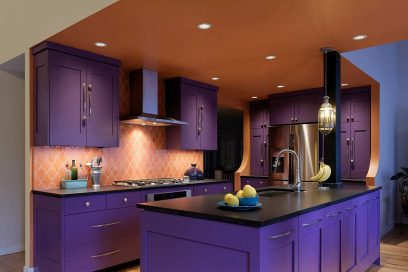 Как подобрать цвет гарнитура на кухню?